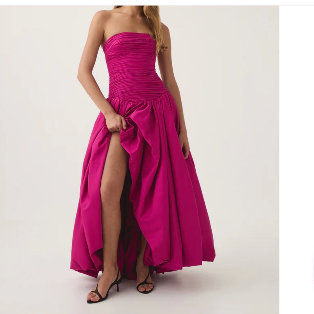 Aje Deep Magenta Dress / Gown
